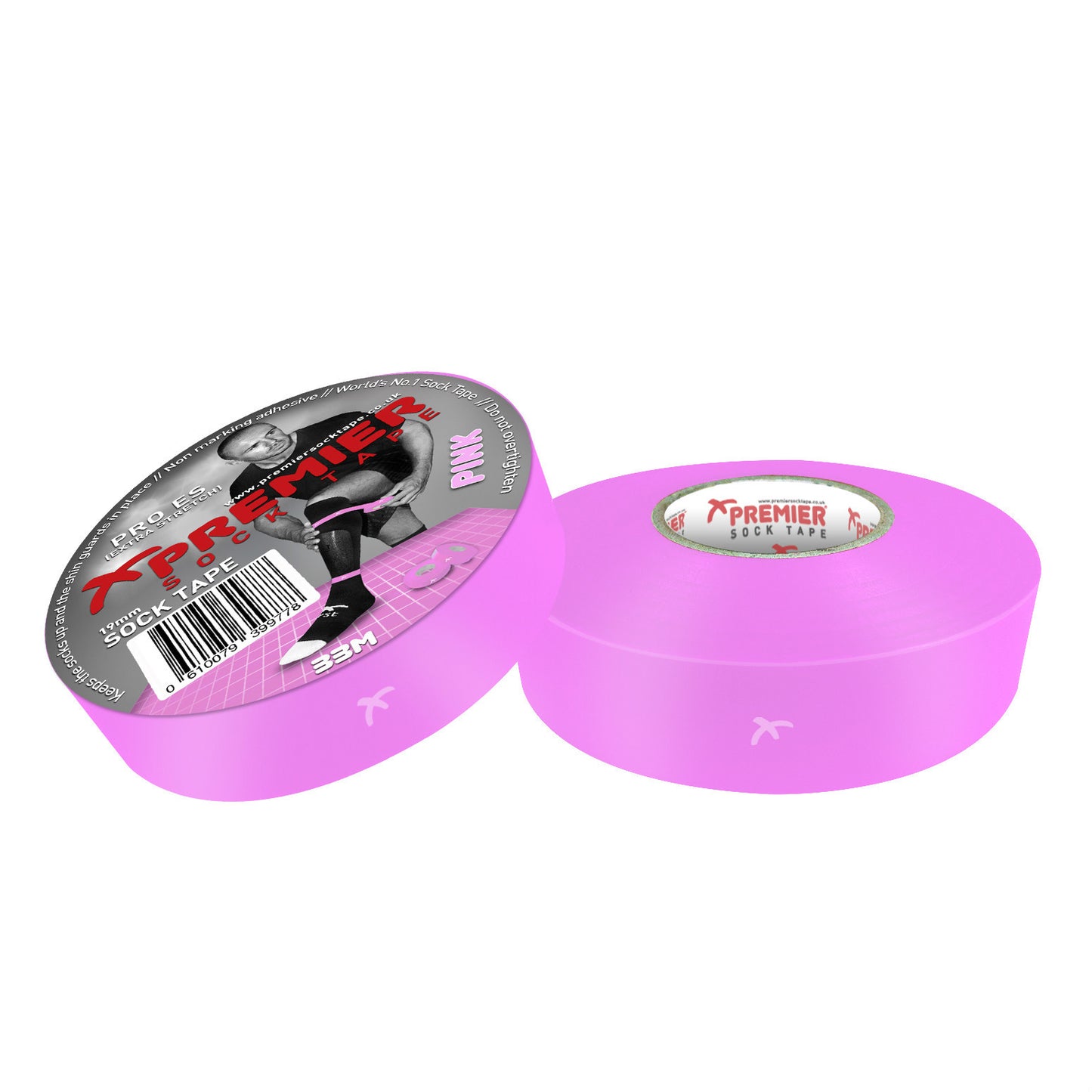PREMIER SOCKTAPE 19MM PINK