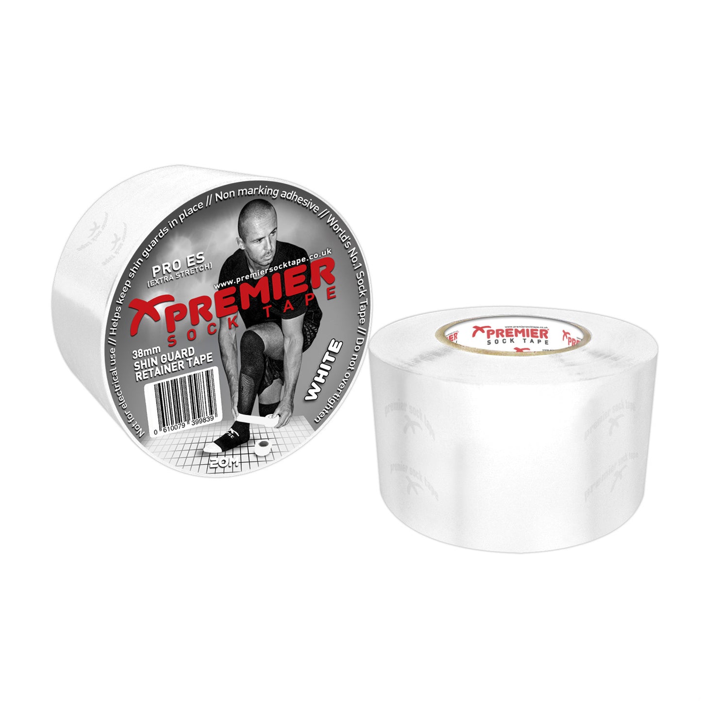 PREMIER SOCKTAPE 38MM WEISS